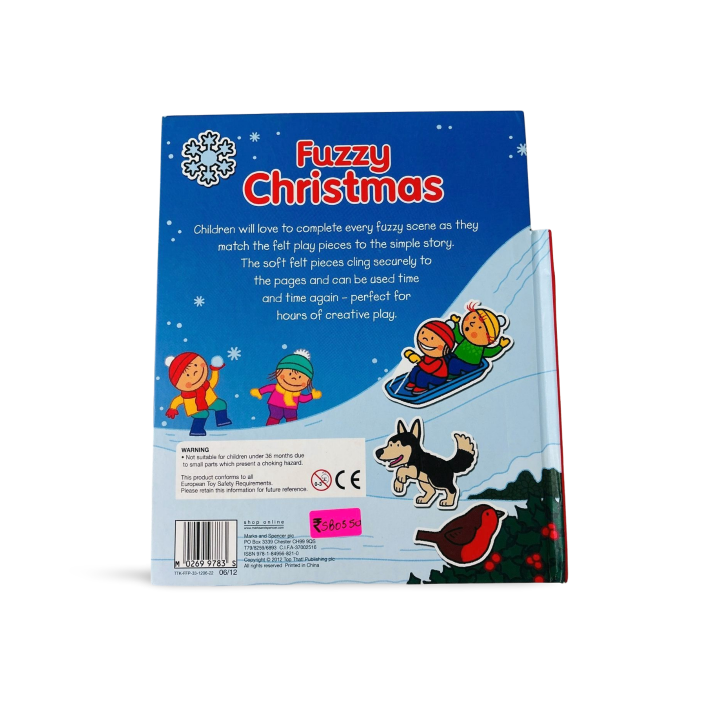 Fuzzy Christmas- A Felt Play Book