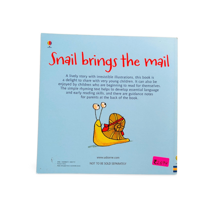 Usborne Phonics Readers Snail brings the Mail