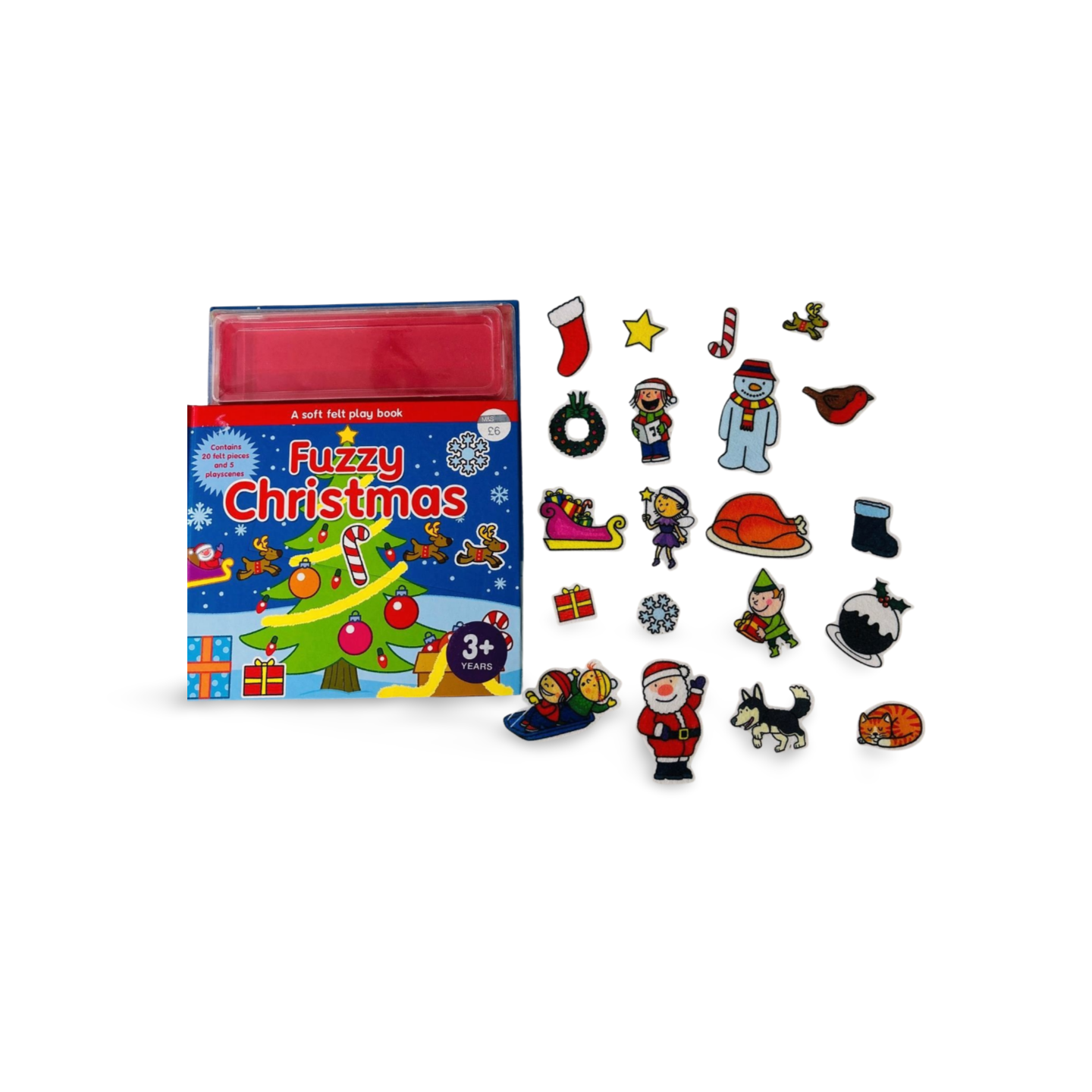 Fuzzy Christmas- A Felt Play Book