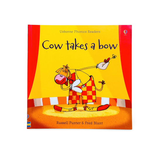 Usborne Phonics Readers Cow takes a Bow