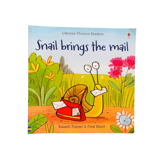 Usborne Phonics Readers Snail brings the Mail