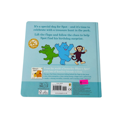 Spot's Treasure Hunt Surprise by Eric Hill A lift-the-flap book