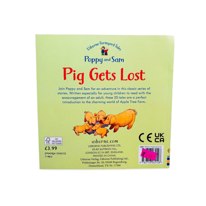 Usborne Farmyard Tales Pig Gets Lost