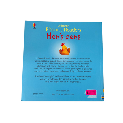 Usborne Phonics Readers Hen's Pens