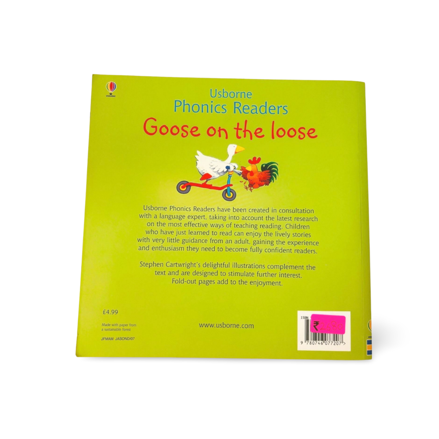 Usborne Phonics Readers Goose on the Loose