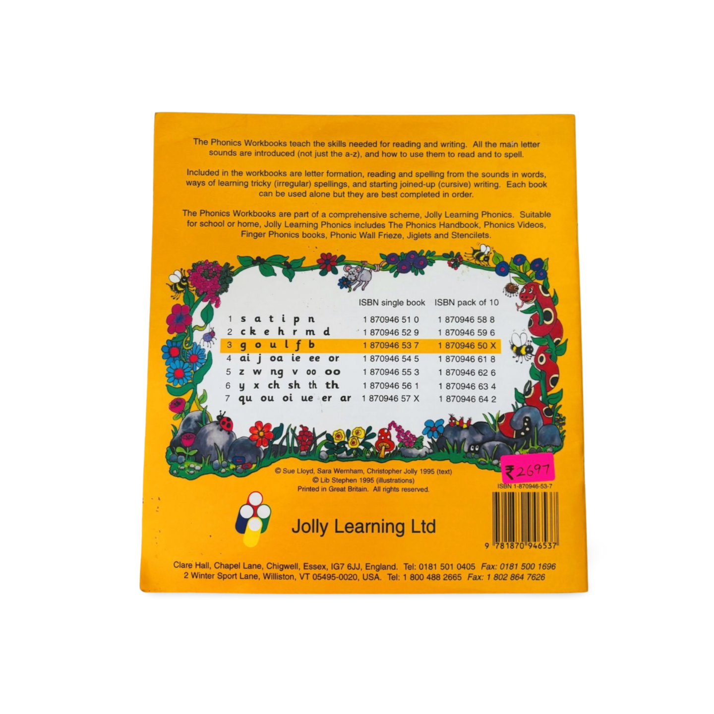 Jolly Phonics Workbook 6