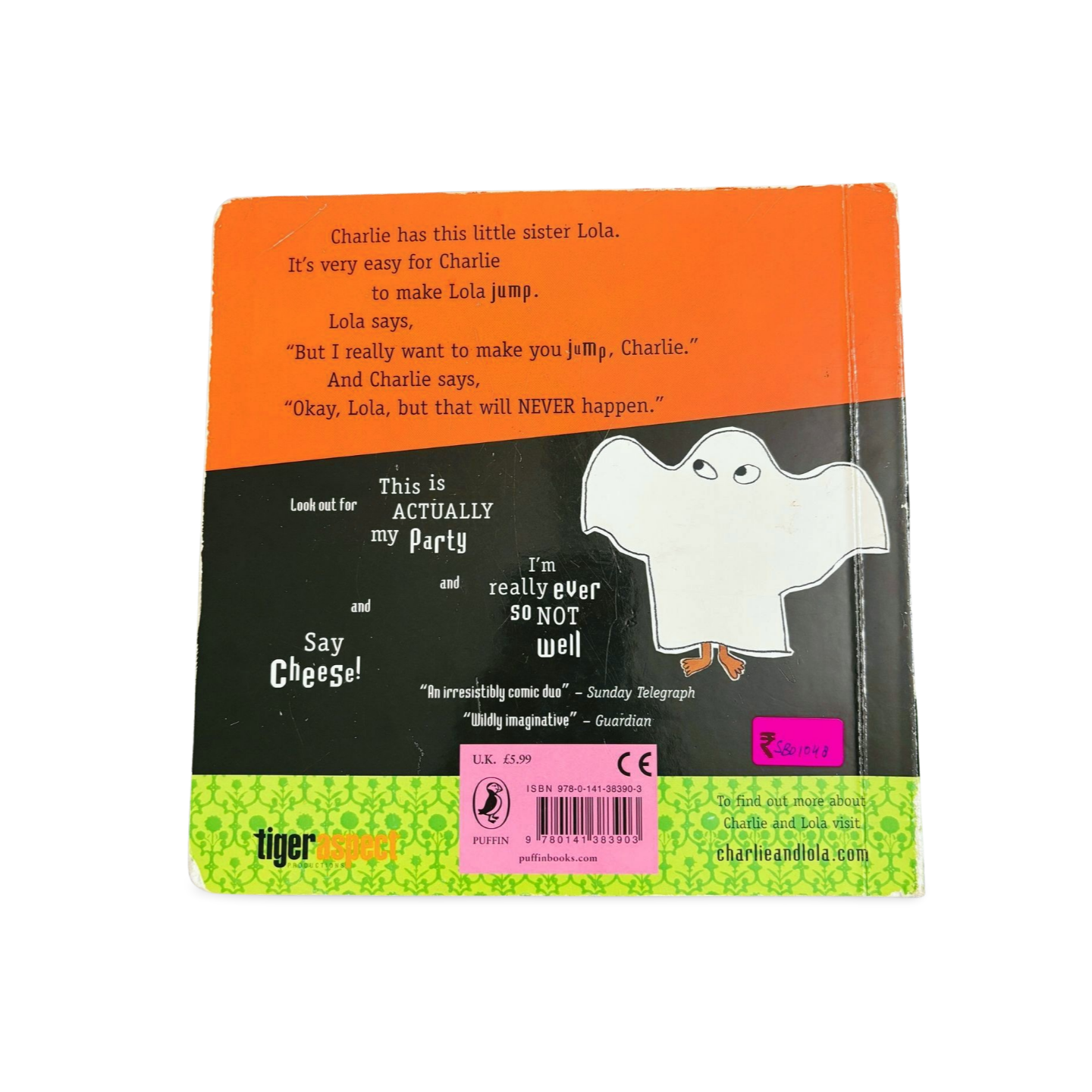 Charlie and Lola: Boo! Made you jump by Lauren Child