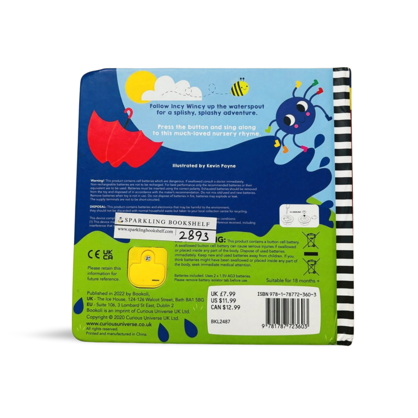 Incy Wincy Spider Sound Book Igloo