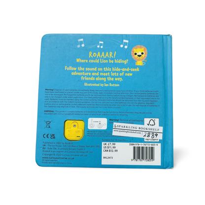 Follow the Sound Lion Sound book- Bookoli