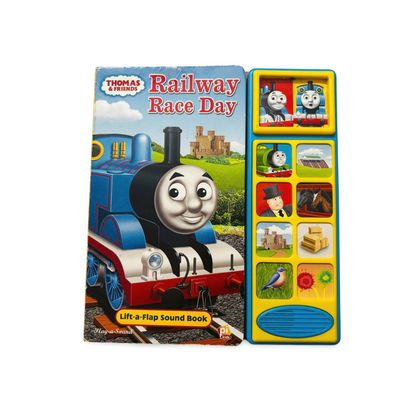 Thomas & Friends Railway Race Day Lift-the-Flap & Sound Book