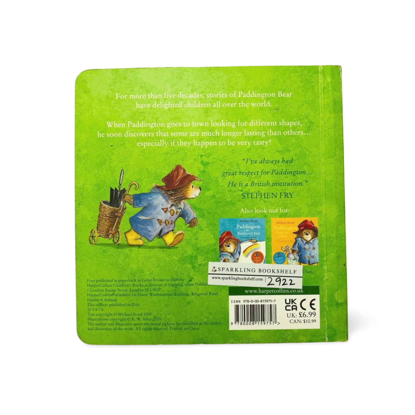 Paddington and the disappearing Sandwich Michael Bond