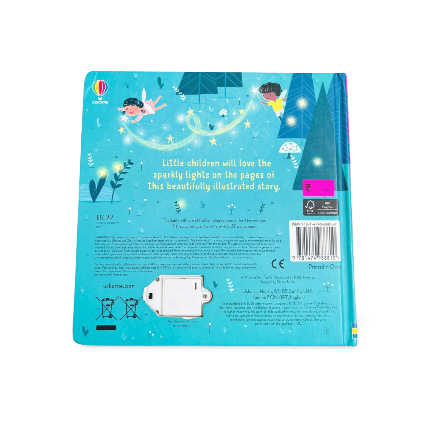Usborne _The Twinkly, Twinkly Fairies_Light Book