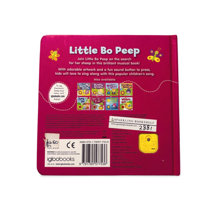 Little Bo Peep Sound Book