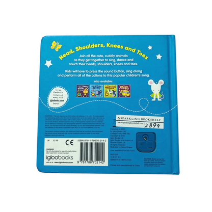 Head Shoulders Knees and Toes Sound Book
