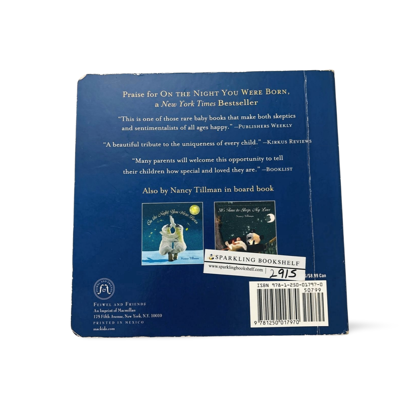 Wherever you Are my love will find you by Nancy Tillman