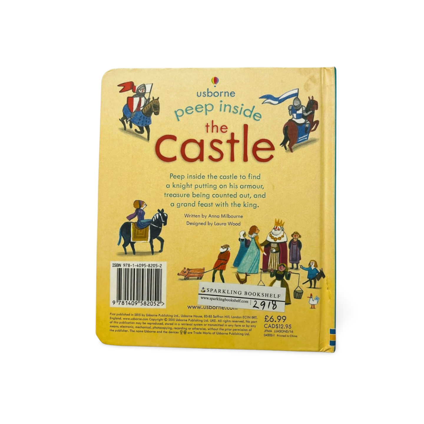 Usborne Peep Inside the Castle Lift-the-Flap Book