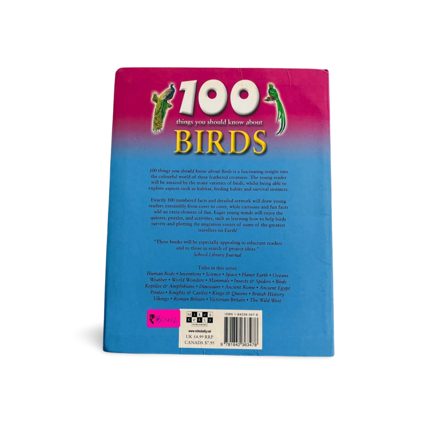 100 things you should know about Birds_Miles kelly
