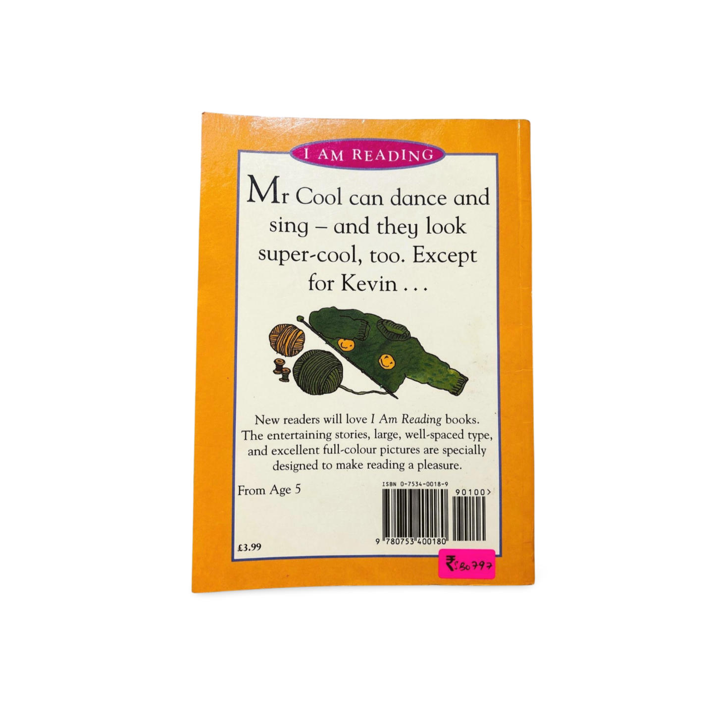 I am Reading Mr Cool Age 5+