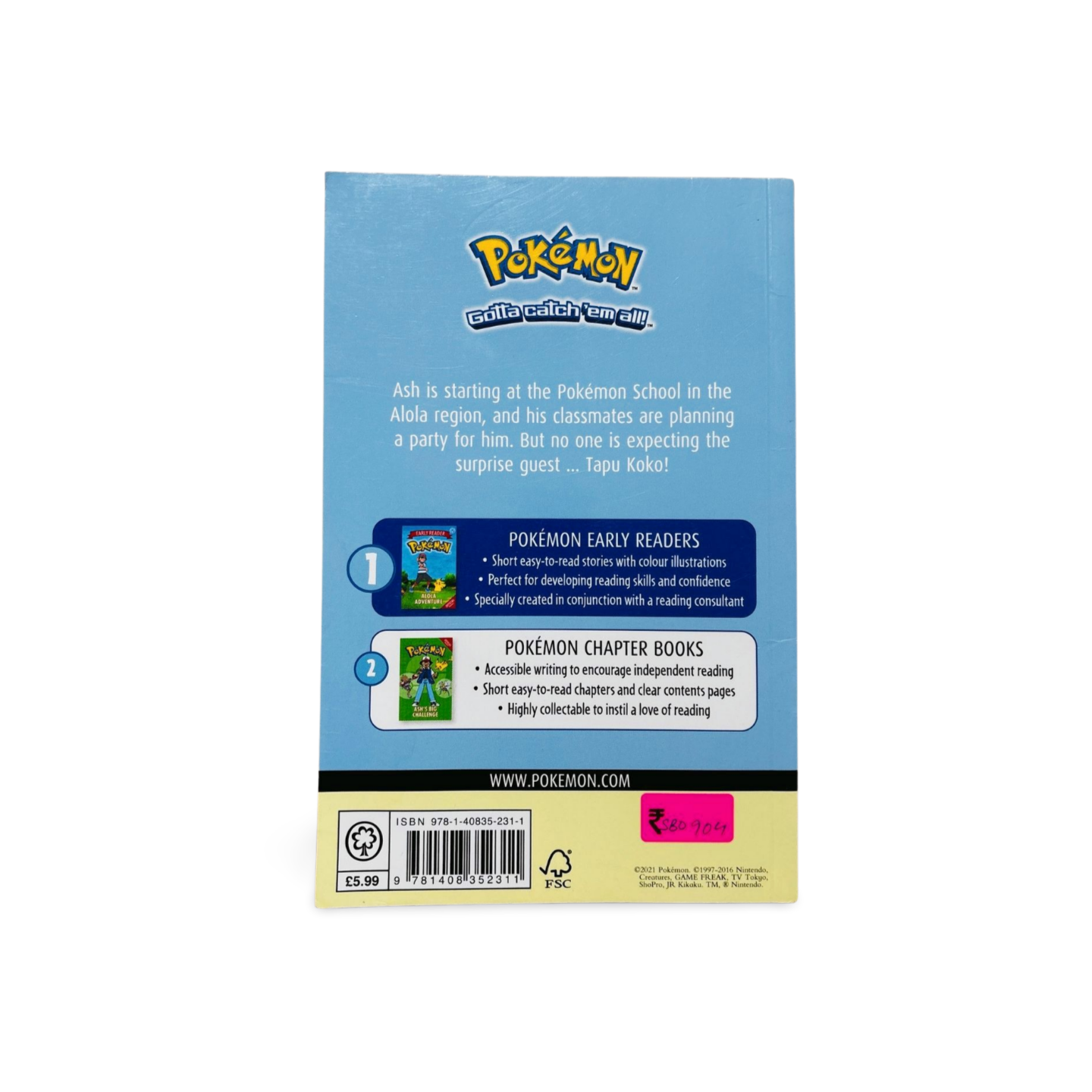 Early reader Pokemon- The Guardian's Challenge