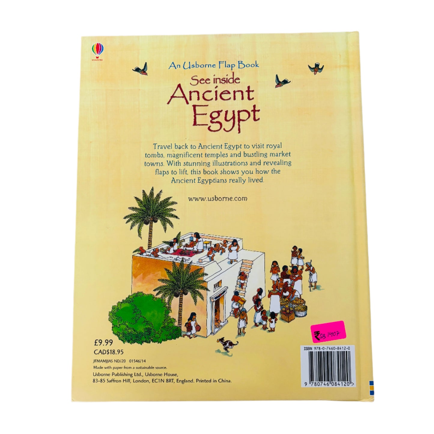 An Usborne Flap Book: See Inside Ancient Eygpt