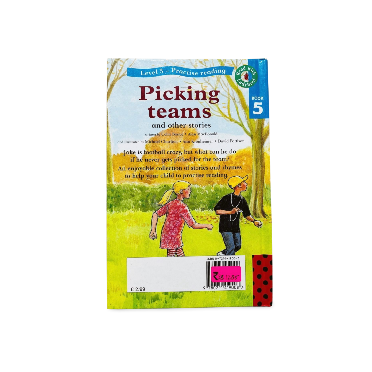 Ladybird Picking Teams Level 3