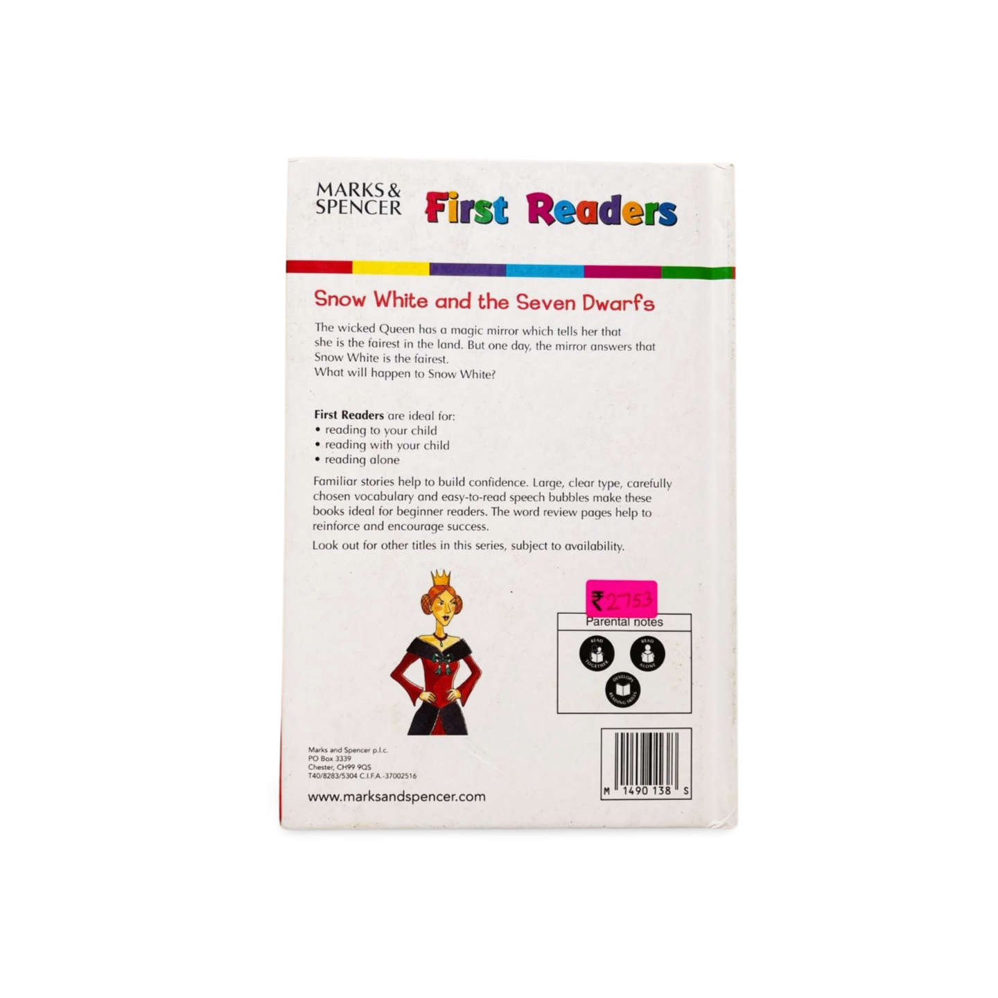 First Readers Snow White and The Seven Dwarfs