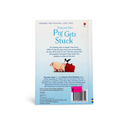 Usborne First Reading Farmyard Tales Pig Gets Stuck