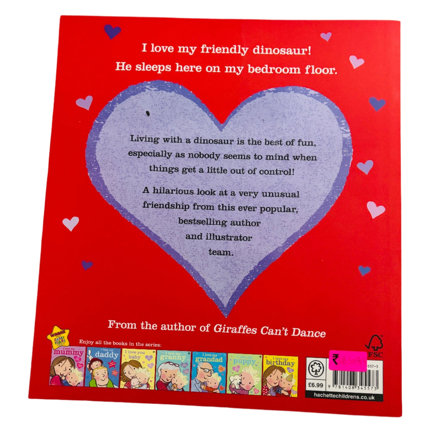 I love my Dinosaur by Emma Dodd