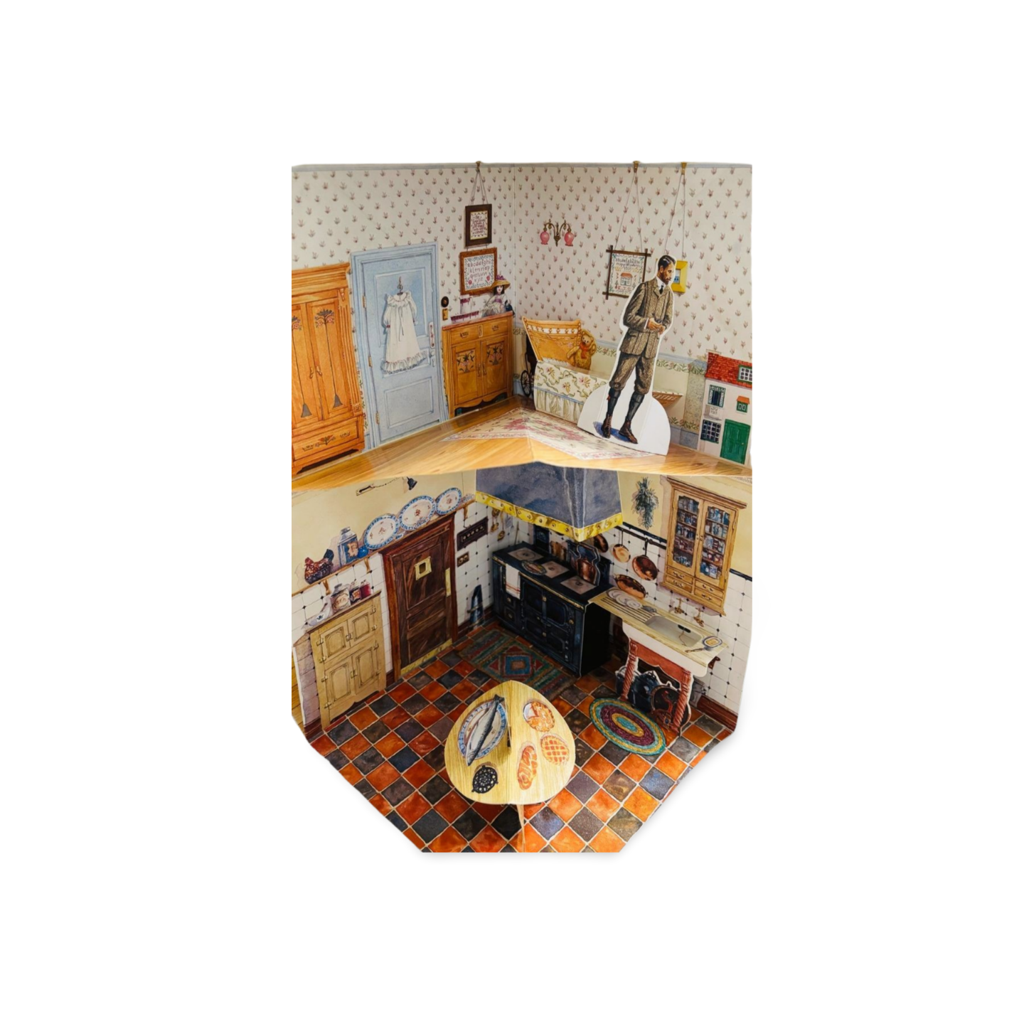 Edwardian Doll House: A Three-Dimensional Book