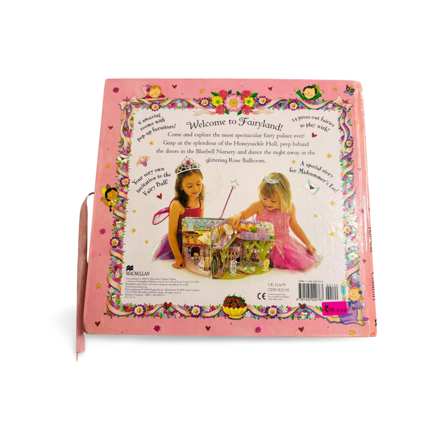 My Fairy Princess Palace - A Magical Pop up book