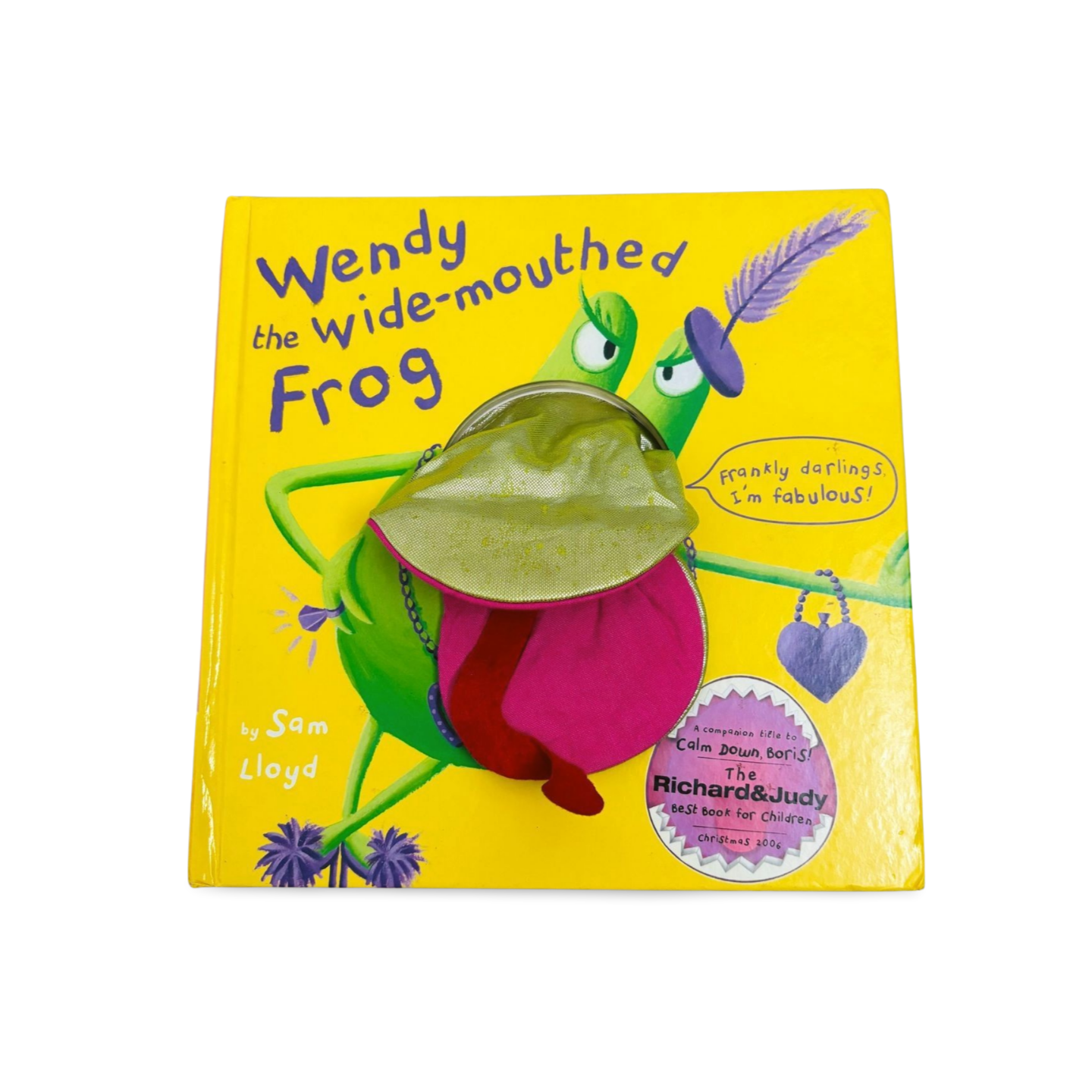 Wendy the Wide-Mouthed Frog Puppet Book