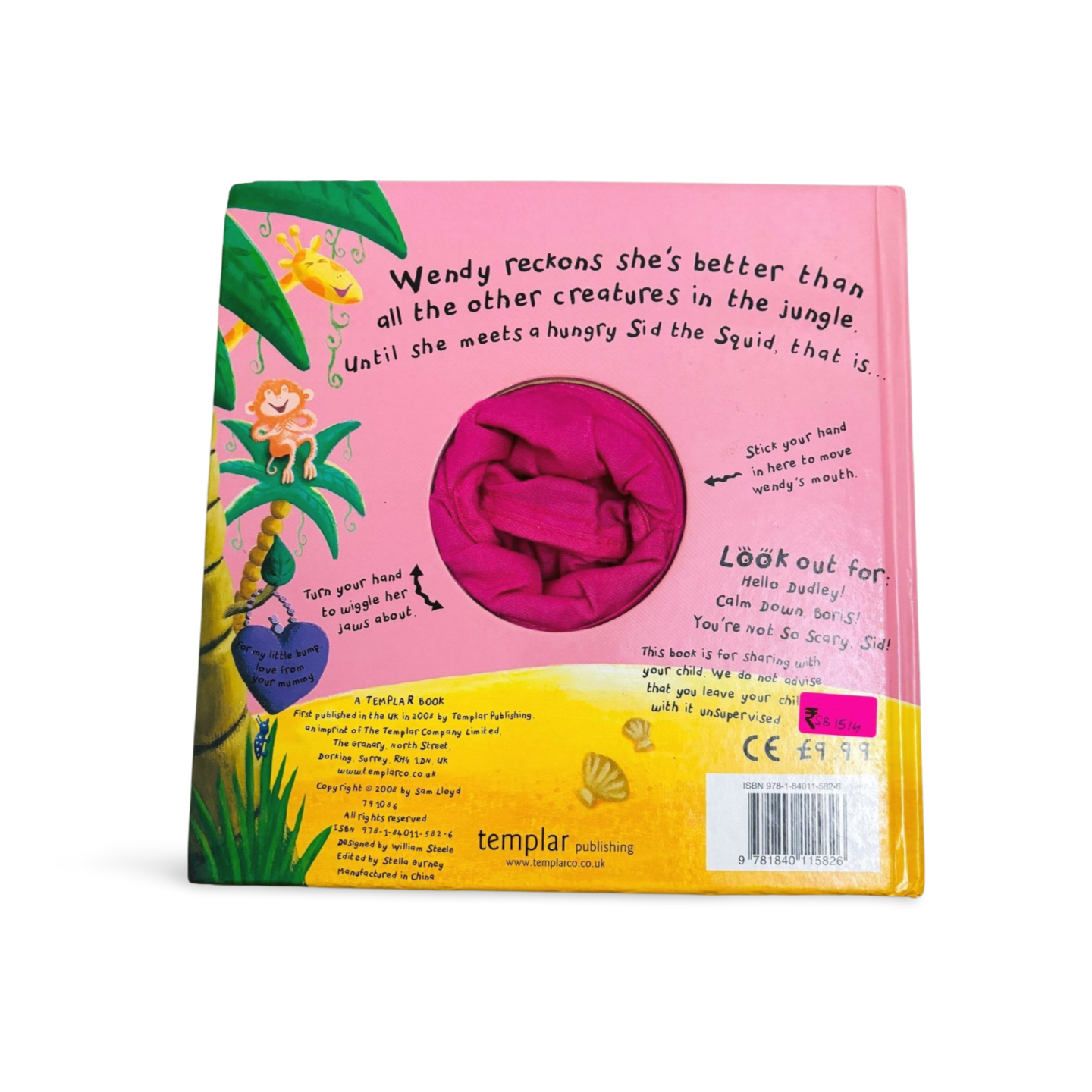 Wendy the Wide-Mouthed Frog Puppet Book