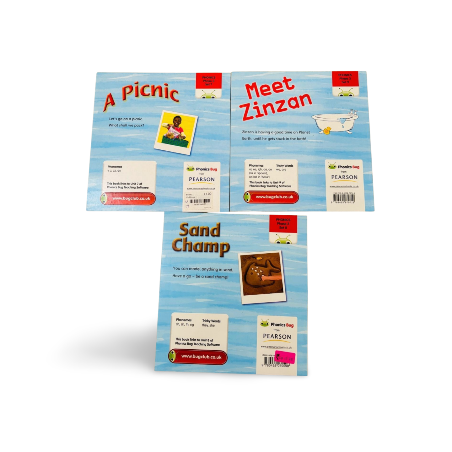 Phonics-bug-Pearson-Combo-Set-of-3-Books
