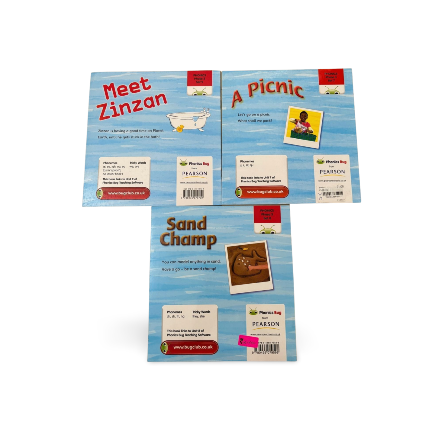 Phonics-bug-Pearson-Combo-Set-of-3-Books