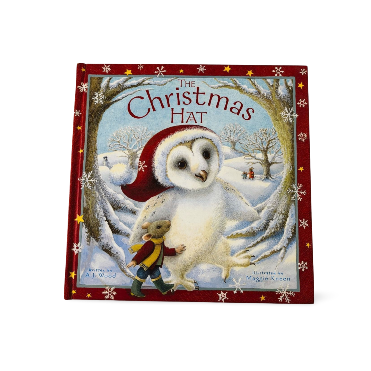 The Christmas Hat Embossed by A.J. Wood