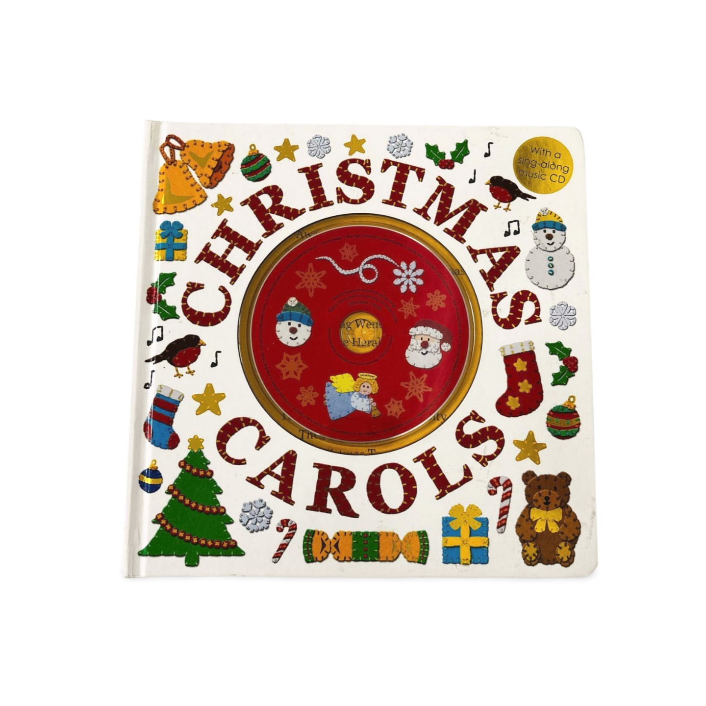 Christmas Carols Embossed Priddy books