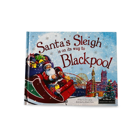 Santa's Sleigh is on its way to Blackpool