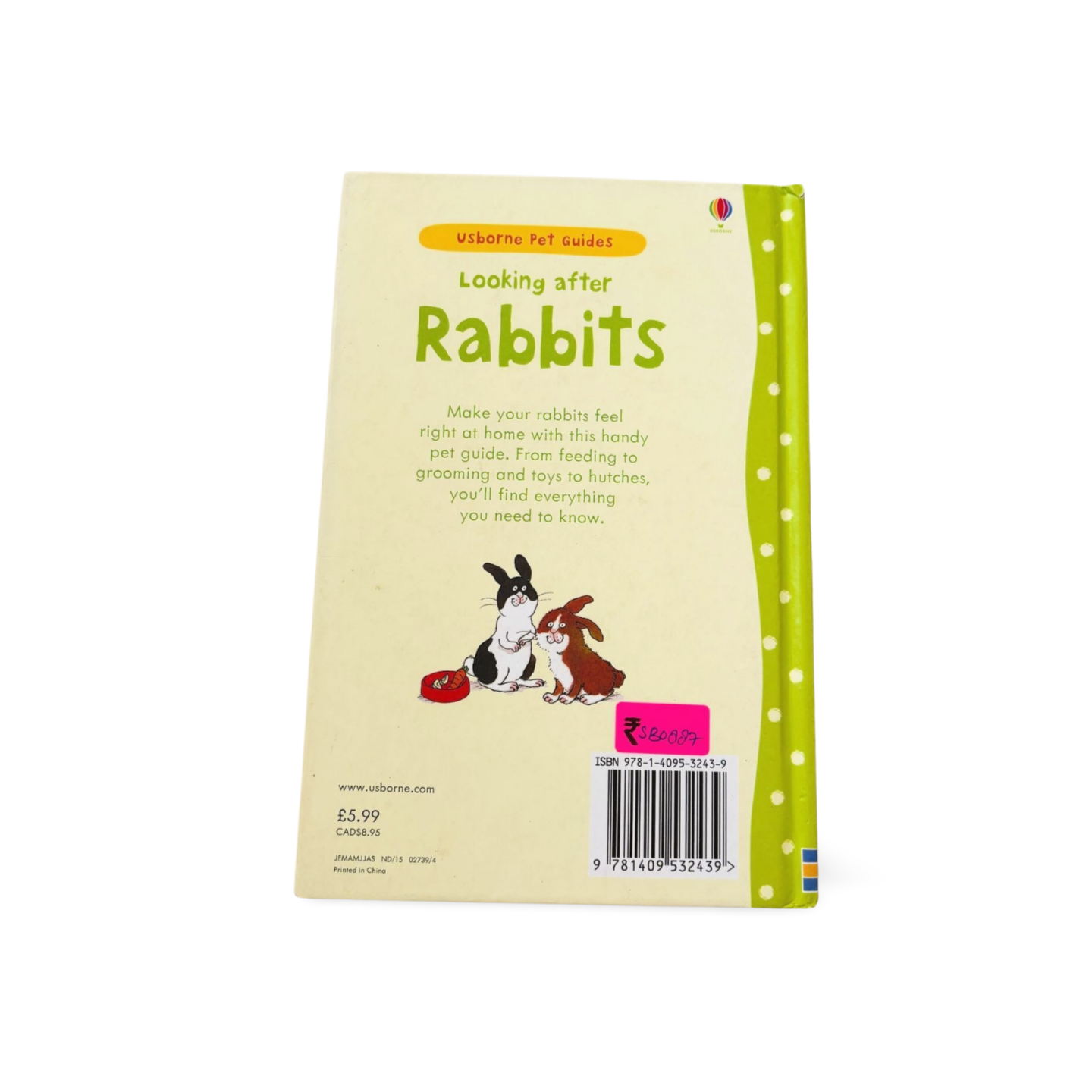 Usborne Pet Guides- Looking after Rabbits