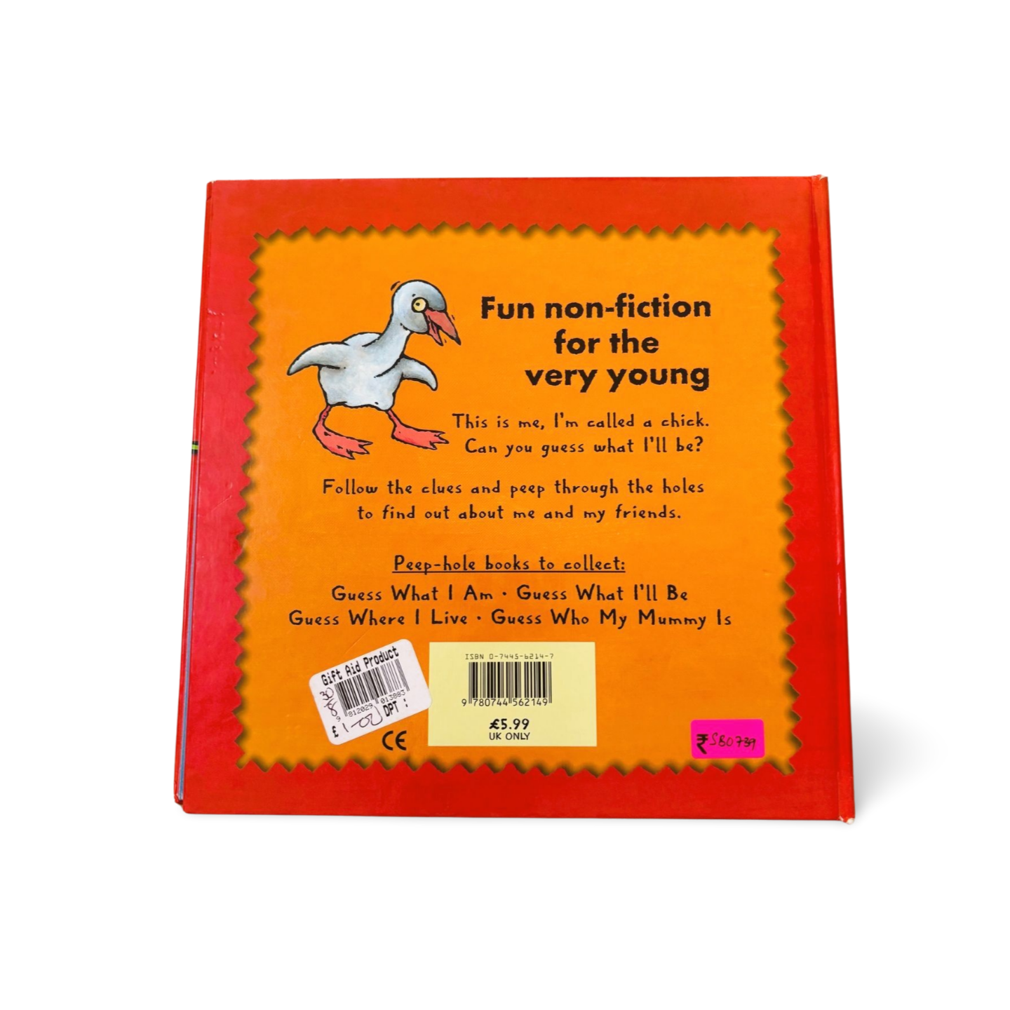 A peep-Hole Book Guess What I’ll Be- Anni Axworthy
