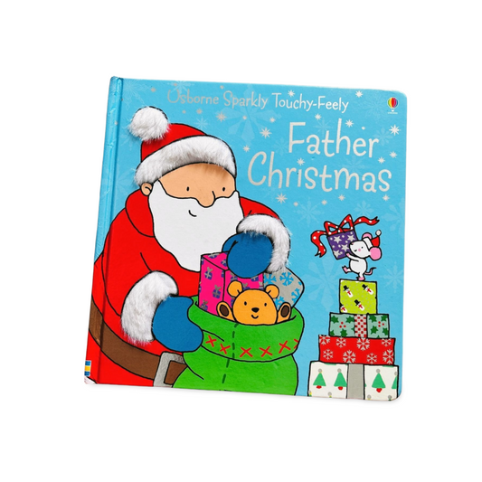 Usborne Sparkly Touchy- Feely Father Christmas