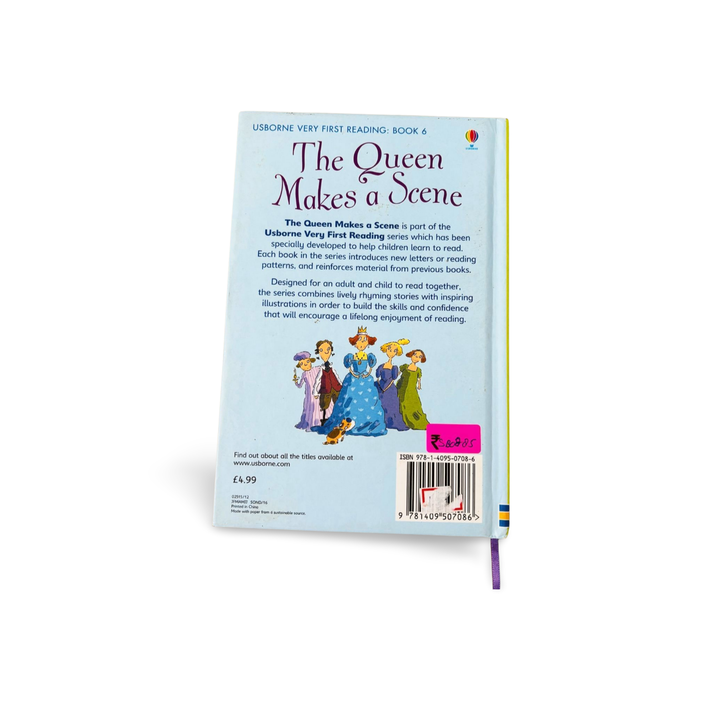 Usborne Very First Reading: Book 6- The Queen Makes a Scene