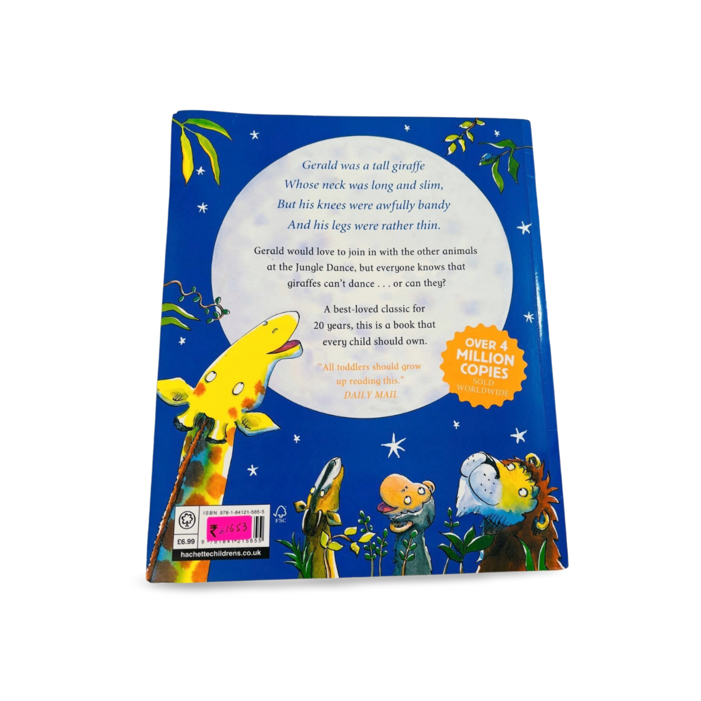 Giraffes Can't Dance by Giles Andreae & Guy Parker Rees