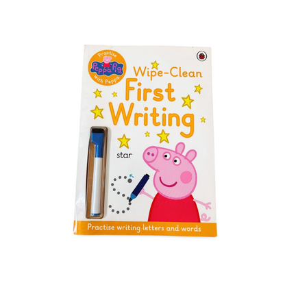 Peppa Pig First Writing Wipe and Clean