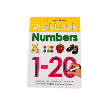 Wipe Clean Workbook Numbers 1 – 20- Priddy Books
