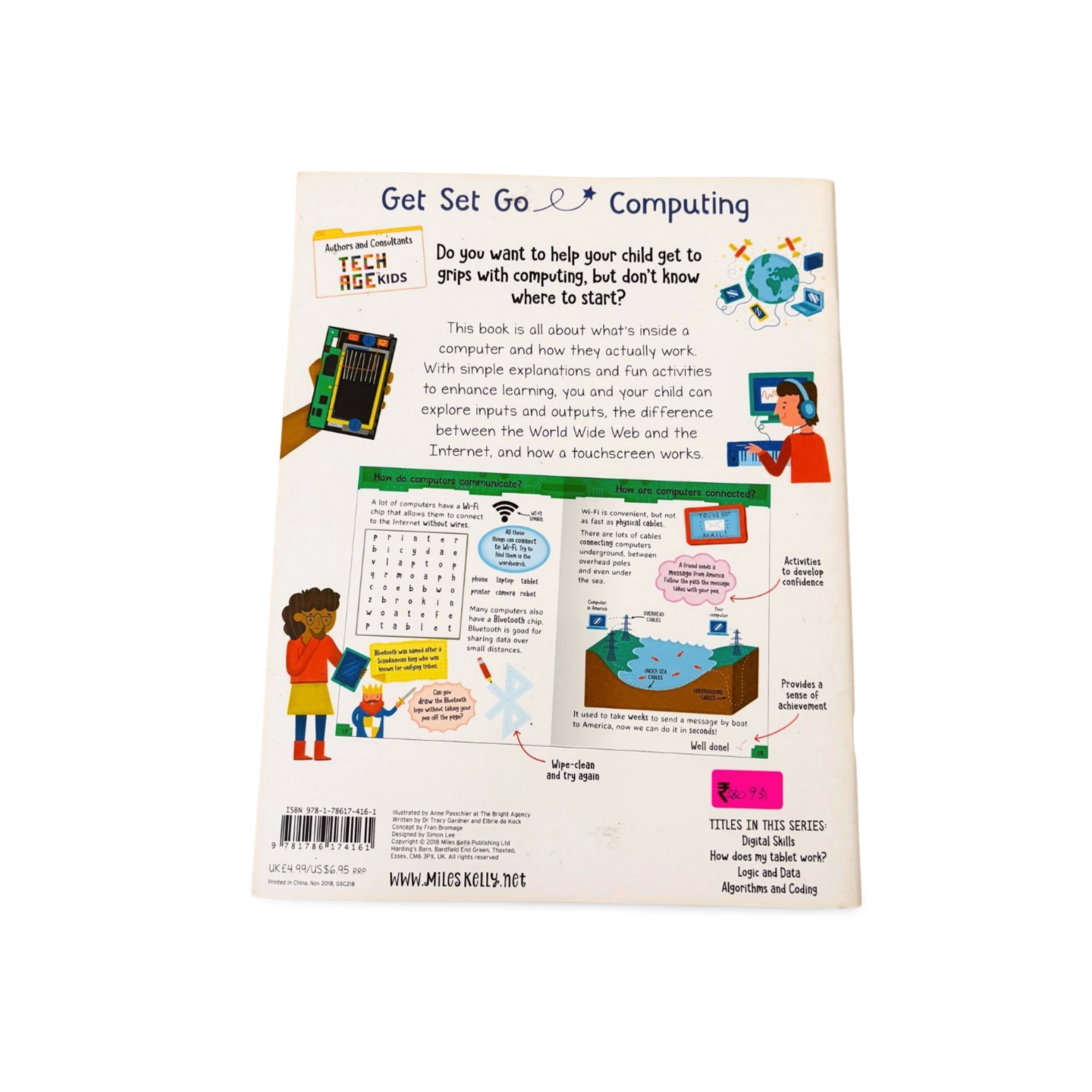 Miles Kelly Computing- How Does my Tablet work? Wipe – Clean -Age 5 – 7