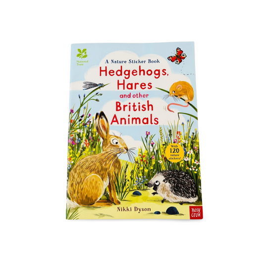 A Nature Sticker Book- Hedgehogs, Hares and other British Animals