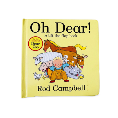 Oh Dear Lift-the-Flap Book by Rod Campbell