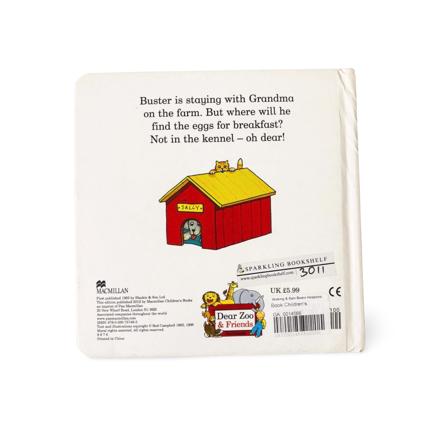 Oh Dear! A Lift- the- Flap Book by Rod Campbell