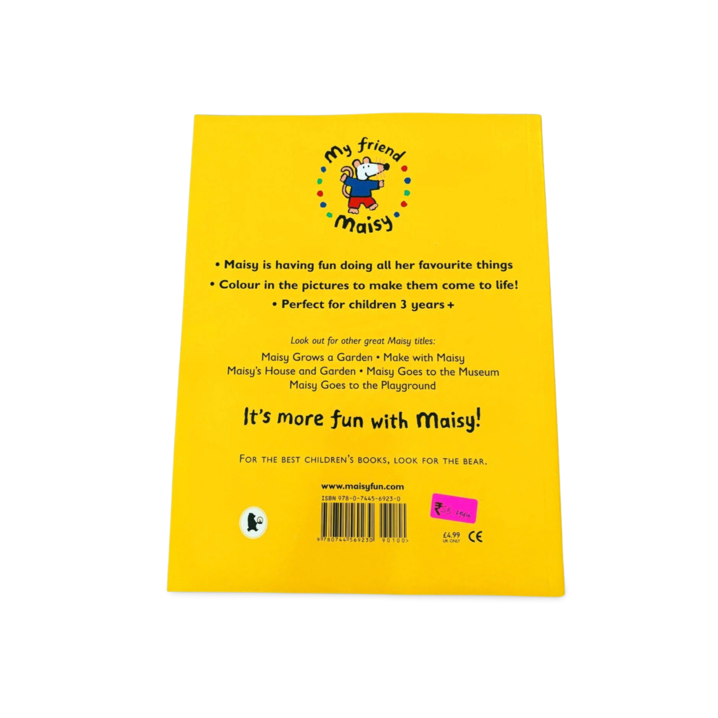 Maisy’s Favourite Things- A Maisy Colouring Book- Lucy Cousins