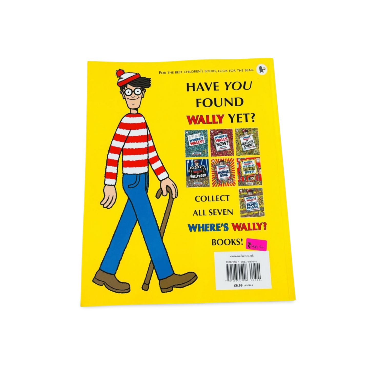Where’s Wally? in Wonder Book by Martin Handford